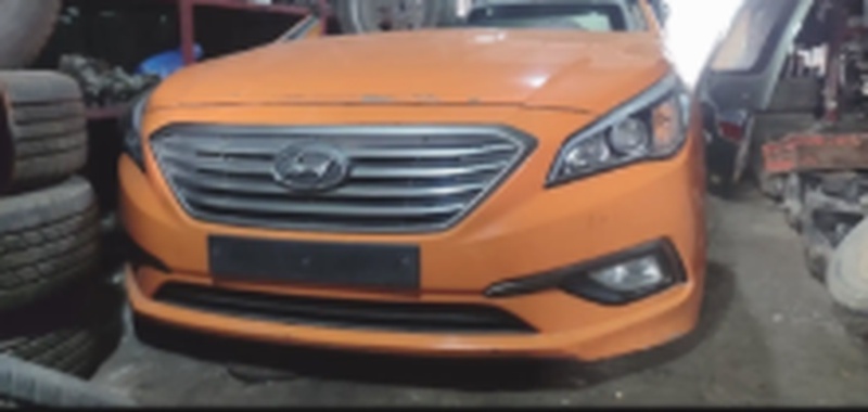 Бампер на Hyundai Sonata 2014